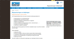 Desktop Screenshot of mcw-wegmarkeringen.be